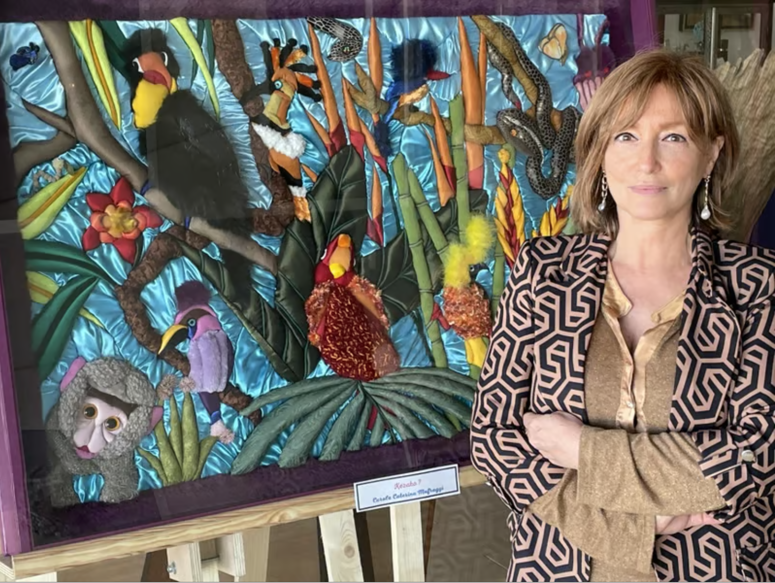 L'éclectisme artistique de Carole Caterina Mufraggi à Porticcio