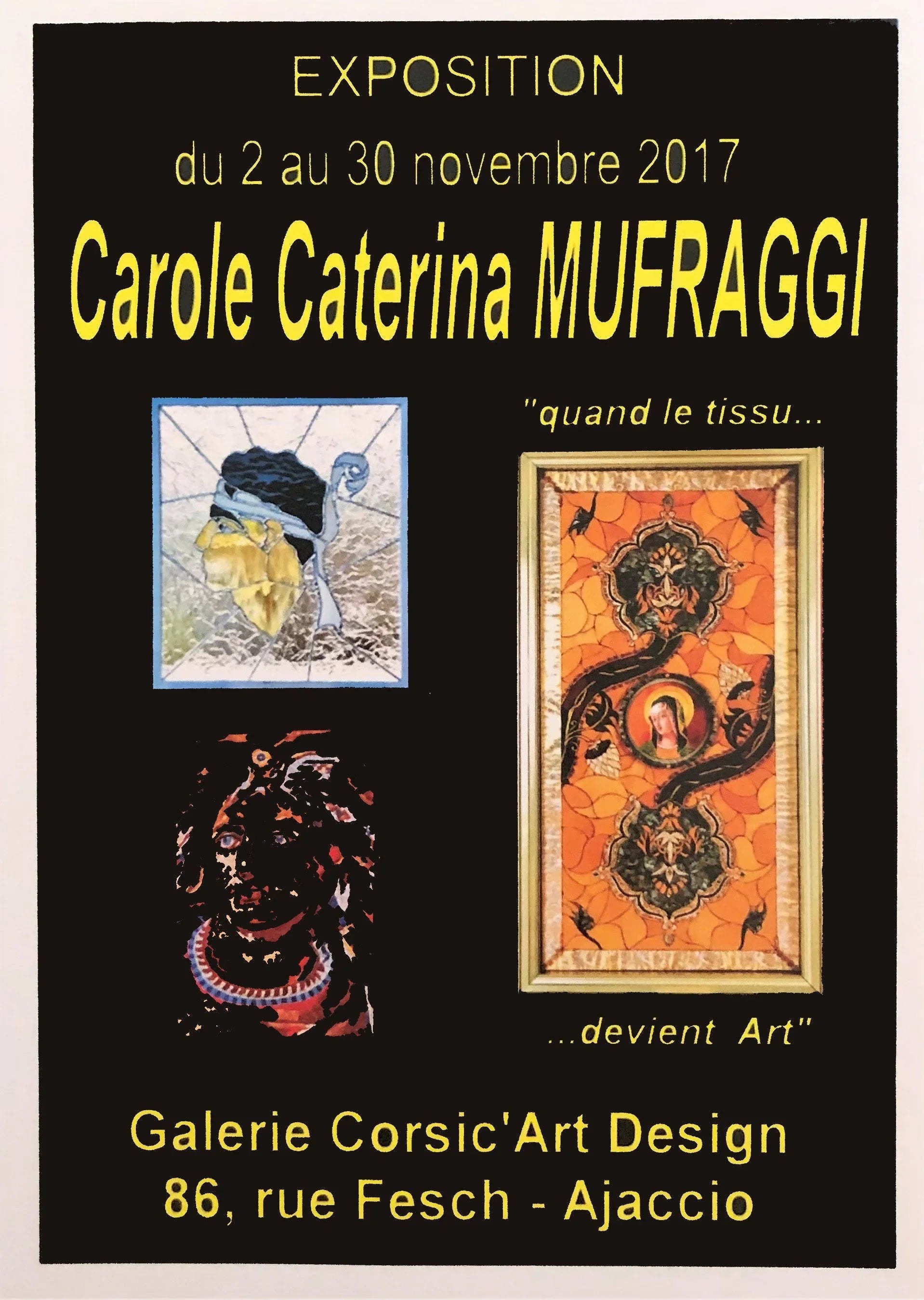 Exposition chez Max Maniglier et Patrick Lambert.