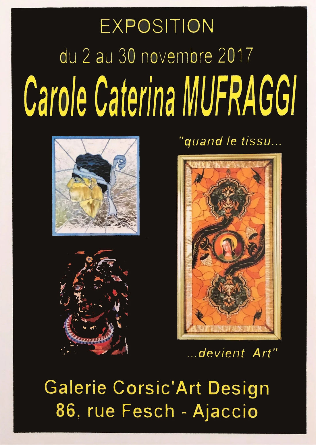 Exposition chez Max Maniglier et Patrick Lambert.