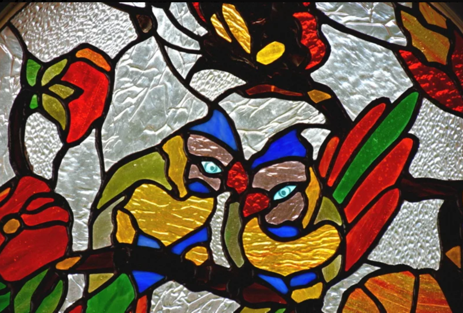 Inséparable 54cm xBouquet 60x56 Création tiffany