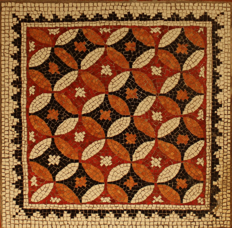 Maison du diable mosaique de pavement (70x70) reproduction