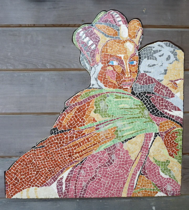 Marie la sibylle d'erythree chapelle sixtine (122x100) Adaptation