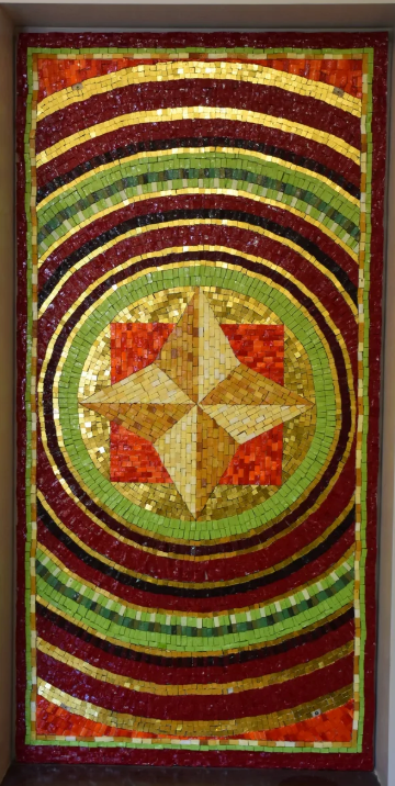 Mosaique geometrique (138x68)