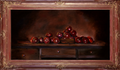 nature morte aux pommes 100x50 création