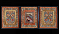 triptyque aux arabesques (3X95X78)